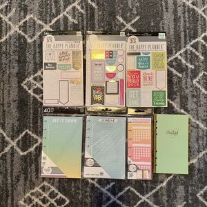 Happy Planner Small Paper Fillers NEW + Old Stick Books USED